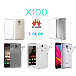 Starter Pack X100 Coques Transparente Huawei Honor