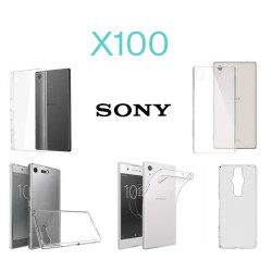 Starter Pack X100 Coques Transparente Sony