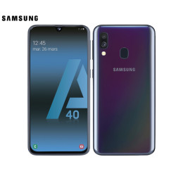 Téléphone Samsung Galaxy A40 Noir 64GB Grade B