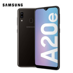 Téléphone Samsung A20e 32Go Noir Dual Sim Grade AB