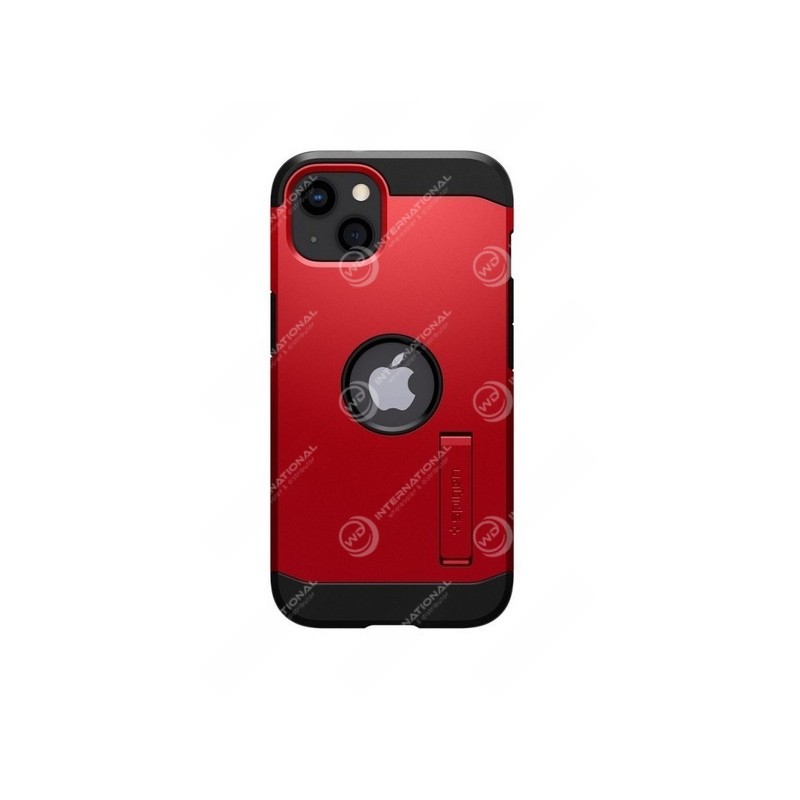 Funda Spigen Tough Armor para iPhone 13 Mini Rojo y Negro