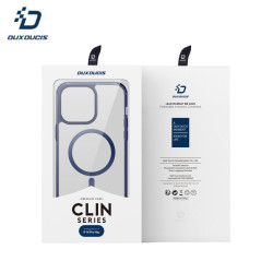 Coque Dux Ducis Clin2 iPhone 14 Pro Max Magnétique MagSafe Bleu